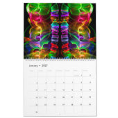 Licht verfkalender kalender (Jan 2027)