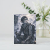 Licht / Verkenner / Nevelbergen Briefkaart (Staand voorkant)