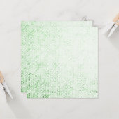 Licht Verondersteld Achtergrond - Groen Kaart (Voorkant / Achterkant in situ)