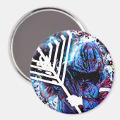 Licht versus donkerheid magneet (Voorkant / Achterkant)