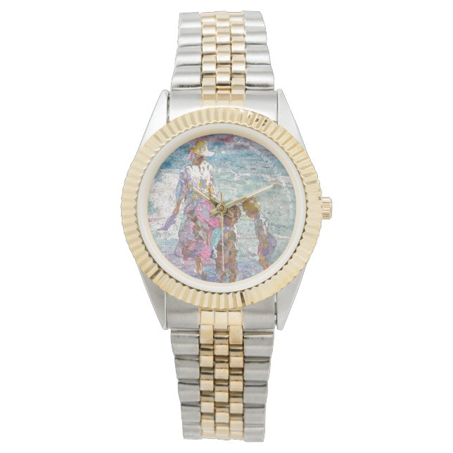 Licht verzamelen © – Fine Art Watch Horloge (Voorkant)