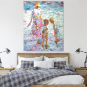 Licht Verzamelen © – Moederdag Canvas Kunst (Insitu (Slaapkamer))