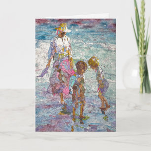 Licht verzamelen © – Moederdag kunstkaart Feestdagen Kaart