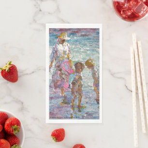 Licht verzamelen © – Moederdag papieren gastendoek Servet