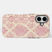 Licht Victoriaans Roze Damask Pattern Case-Mate iPhone Case (Achterkant (horizontaal))