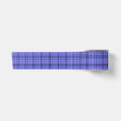 Licht Violet Blauw geplakt zatin lint (Voorkant)