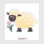 Licht voor het glimlachen, op maat gesneden vinylS Sticker (Vel)