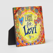 Licht voor "inspiratie"-vlak van Levi Fotoplaat (Voorkant)