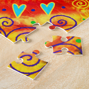 "Licht voor Levi" Geïnspireerd Jigzaag Puzzle Legpuzzel