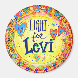 "Licht voor Levi""Inspiron-magneet Magneet