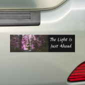 Licht voor op pad Inspirerend Bumpersticker (Op auto)