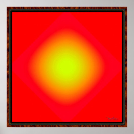 Licht voor schittering poster (Voorkant)