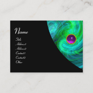 LICHT VORTEX AMETHYST groen geel zwart Visitekaartje