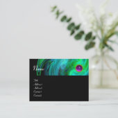 LICHT VORTEX AMETHYST groen geel zwart Visitekaartje (Staand voorkant)