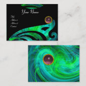 LICHT VORTEX AMETHYST roze blauw zwart geel Visitekaartje (Voorkant / Achterkant)