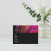 LICHT VORTEX AMETHYST roze rood zwart Visitekaartje (Staand voorkant)
