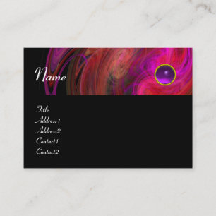LICHT VORTEX AMETHYST roze rood zwart Visitekaartje