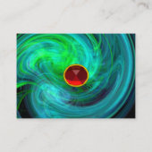 LICHT VORTEX RUBY- blauw groen zwart rood Visitekaartje (Achterkant)