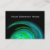 LICHT VORTEX RUBY- blauw groen zwart rood Visitekaartje (Achterkant)