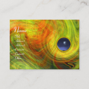 LICHT VORTEX TOPAZ rood geel oranje blauw Visitekaartje