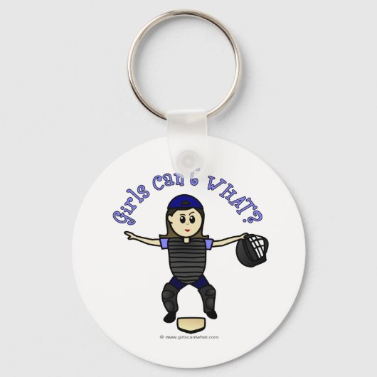 Licht Vrouw Sleutelhanger (Voorkant)