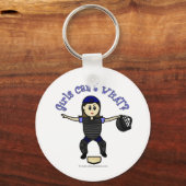 Licht Vrouw Sleutelhanger (Voorkant)