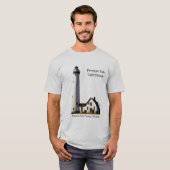 Licht vuurtoren van presque Isle shirt (Voorkant volledig)