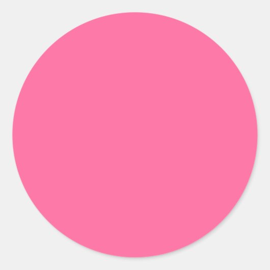 Licht, warm roze kleuren, trendmatige Sjabloon lee Ronde Sticker (Voorkant)