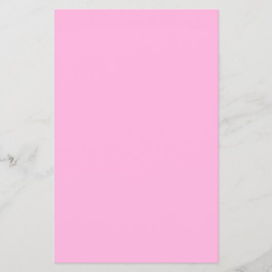 Licht, warm roze, vaste kleur flyer (Voorkant)