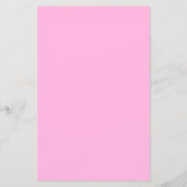Licht, warm roze, vaste kleur flyer (Achterkant)