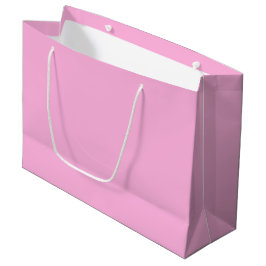 Licht, warm roze, vaste kleur groot cadeauzakje
