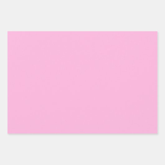 Licht, warm roze, vaste kleur inpakpapier vel (Voorkant 2)