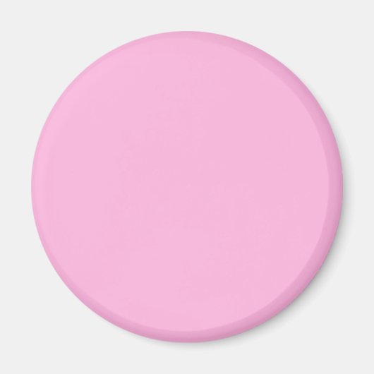 Licht, warm roze, vaste kleur magneet (Voorkant)
