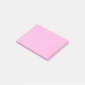 Licht, warm roze, vaste kleur post-it® notes (Schuin)
