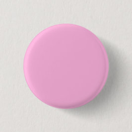 Licht, warm roze, vaste kleur ronde button 3,2 cm
