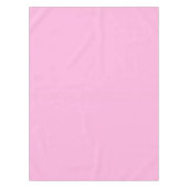 Licht, warm roze, vaste kleur tafelkleed (Voorkant)