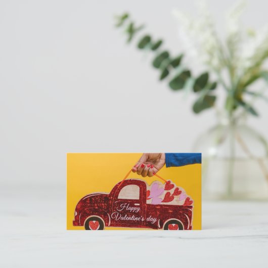 Licht wit mat Visitekaartje (Staand voorkant)