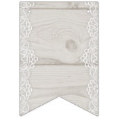 Licht Woodenpaneel met witte lens Vlaggetjes (Eerste vlag)