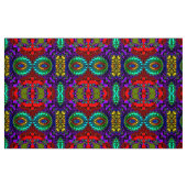 LICHT! WOW! Paarse rode groene Turquoise ~ Stof (Fat Quarter)