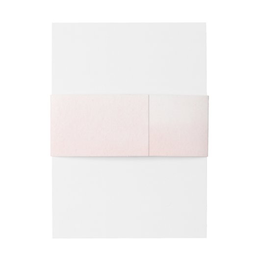 Licht zacht Pastel Roze Waterverf Wash Weddenschap Uitnodigingen Wikkel (Achterkant Voorbeeld)