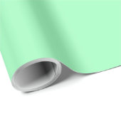 Licht Zee-schuim (vaste kleur) Cadeaupapier (Rol Hoek)