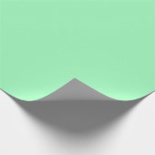 Licht Zee-schuim (vaste kleur) Cadeaupapier (Hoek)