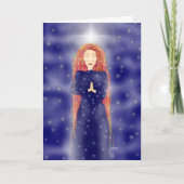 "Licht Zenden" Kerstkaart Feestdagen Kaart (Voorkant)