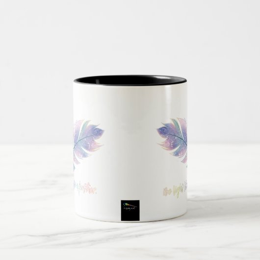 Licht zijn als een Mok met een veer Diamond Coffee (Center)