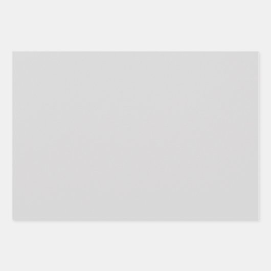 Licht zilver inpakpapier vel (Voorkant 2)