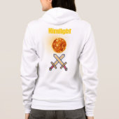 Licht zip-up hoodie HemLicht (Achterkant)