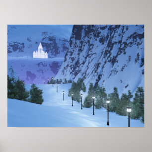 Lichtafdrukken Poster