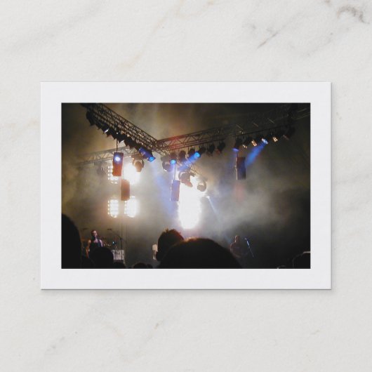 Lichtarray, mini-foto visitekaartje (Voorkant)