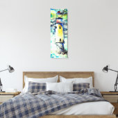 Lichtbak Canvasprint - Schilderij Canvas Afdruk (Insitu (Slaapkamer))