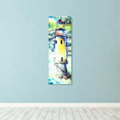 Lichtbak Canvasprint - Schilderij Canvas Afdruk (Insitu (Houten vloer))